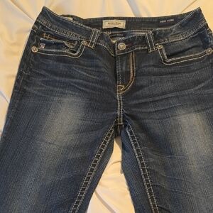 Classic Blue Boot Cut Jeans for Women